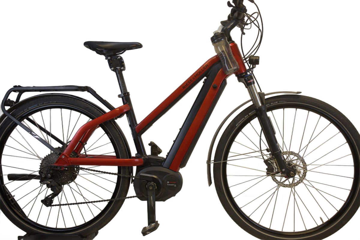 Riese & Müller New Charger Touring inkludert vinterdekk og lås