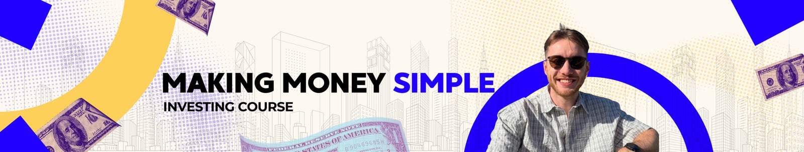 Making Money Simple Investing Course banner