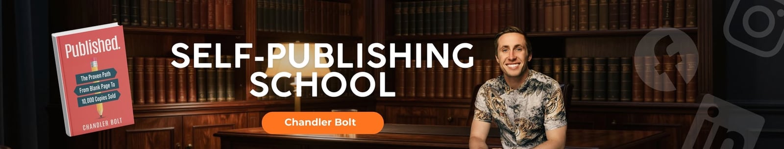 Self‑Publishing School banner
