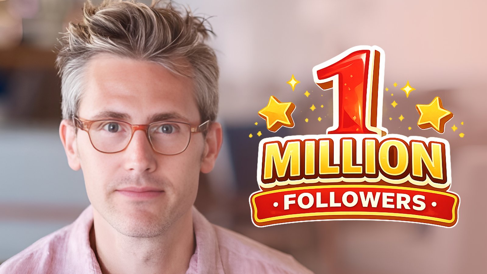 One Million Followers banner