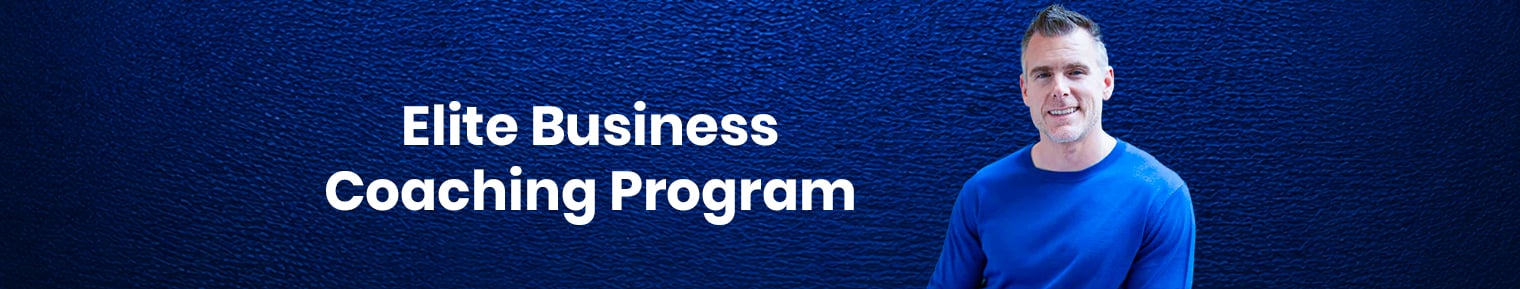 Elite Business Coaching Program banner
