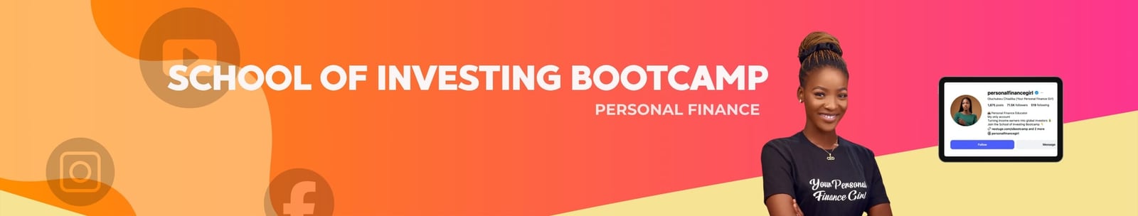 School of Investing Bootcamp banner