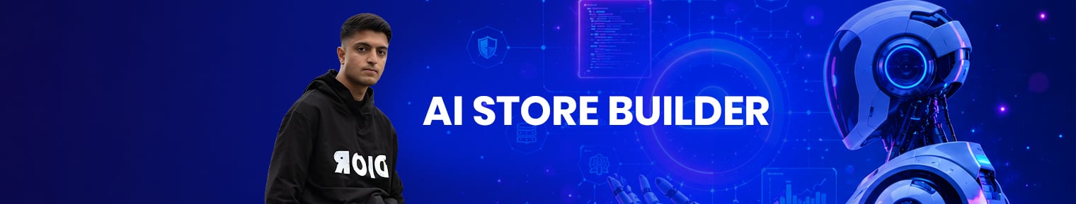 AI Store Builder banner