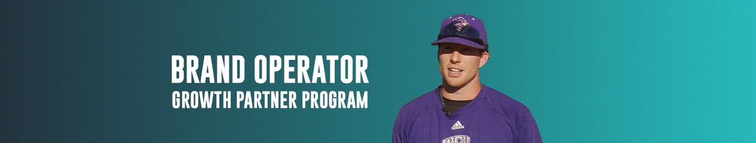 Brand Operator — Growth Partner Program banner