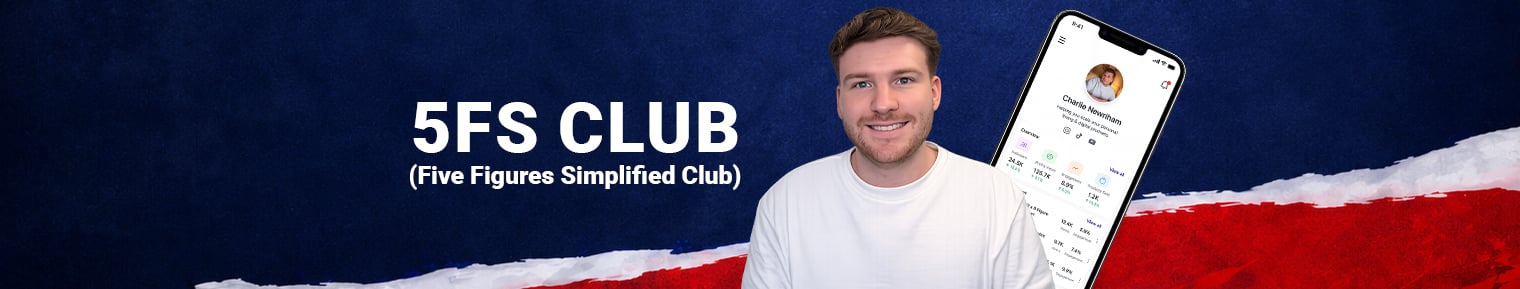 5FS Club (Five Figures Simplified Club) banner