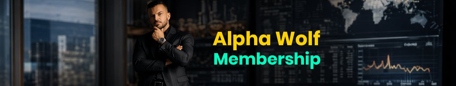 Alpha Wolf Membership banner
