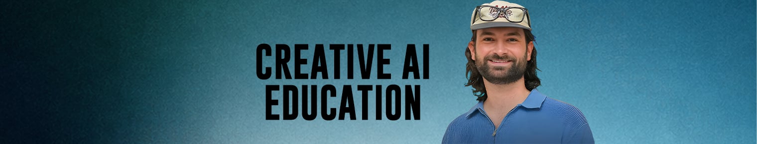 Creative AI Education banner