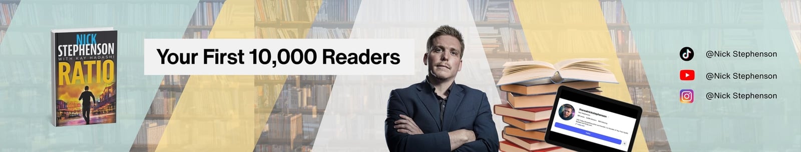 Your First 10,000 Readers banner