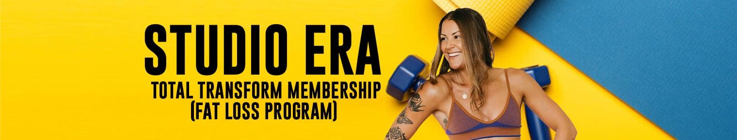 Studio Era — Total Transform Membership (Fat Loss Program) banner