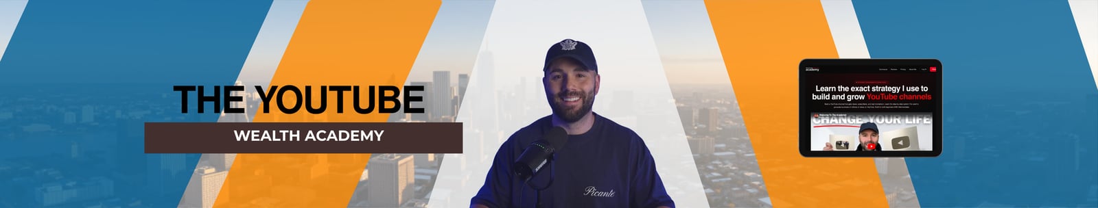 The YouTube Wealth Academy banner