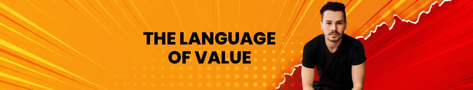 The Language of Value banner