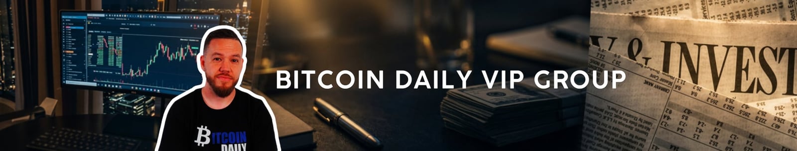 Bitcoin Daily VIP Group banner