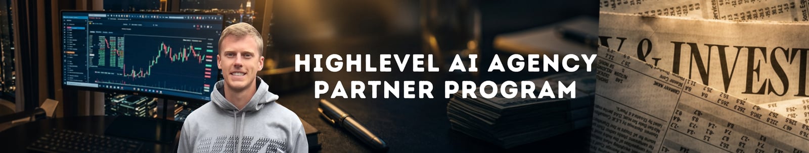HighLevel AI Agency Partner Program banner