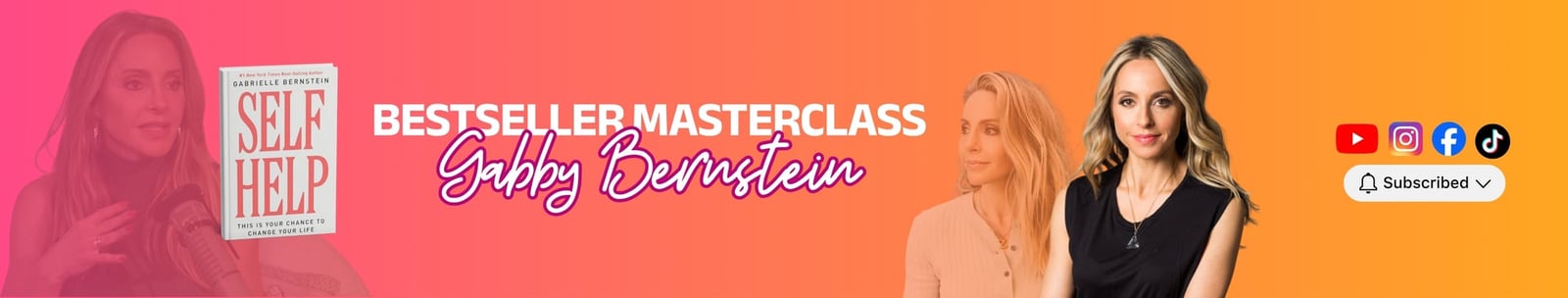Bestseller Masterclass banner