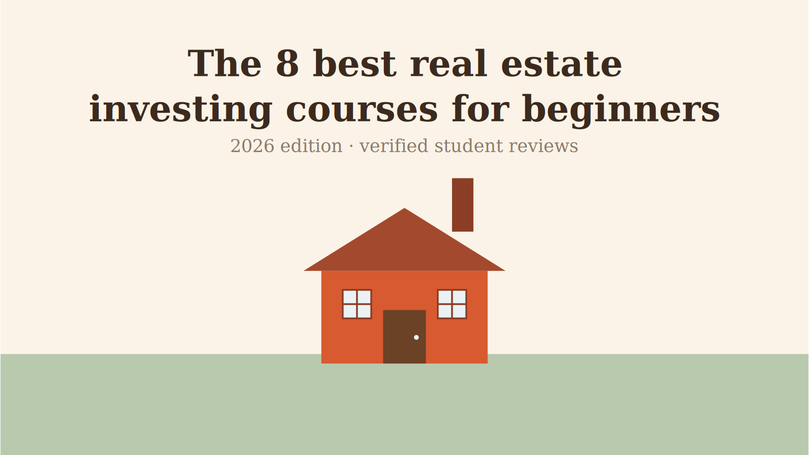 Best Real Estate Investing Courses