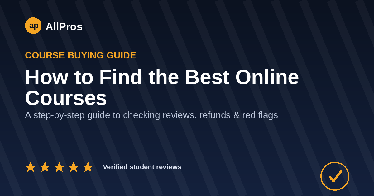 How to Find the Best Online Courses