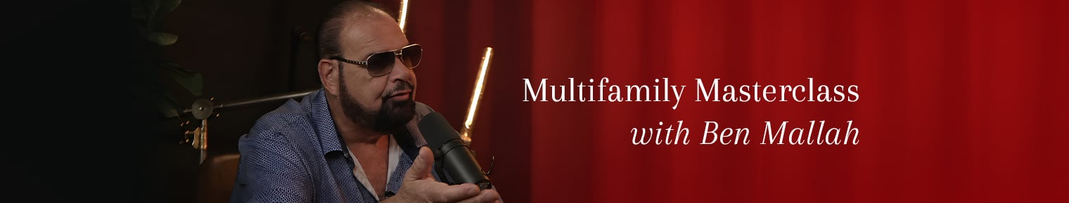 Multifamily Masterclass with Ben Mallah banner