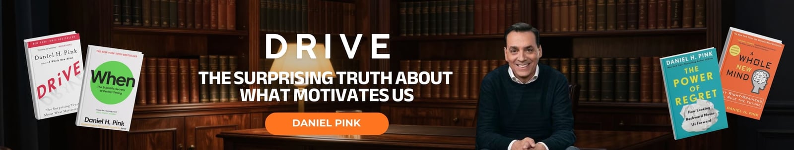 DRIVE: The Surprising Truth About What Motivates Us banner