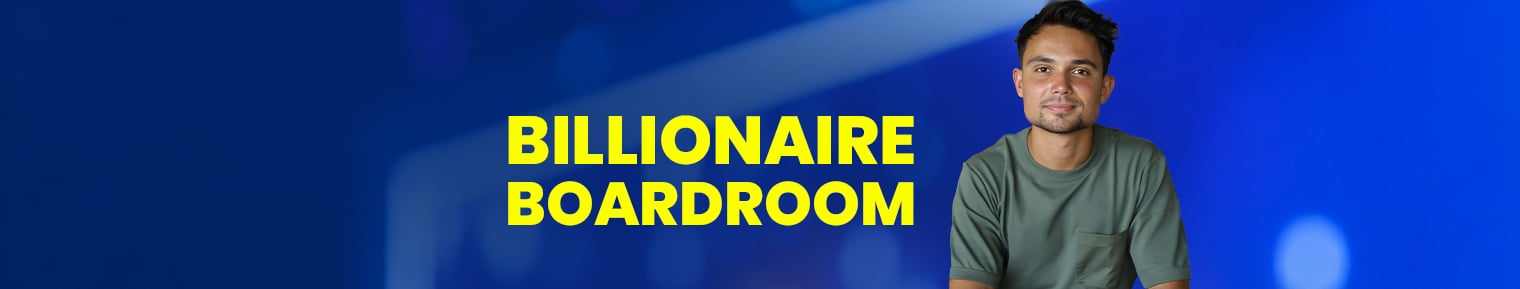 Billionaire Boardroom banner