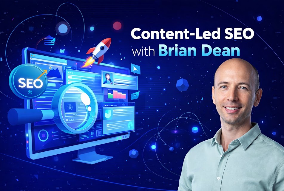 Content‑Led SEO with Brian Dean banner