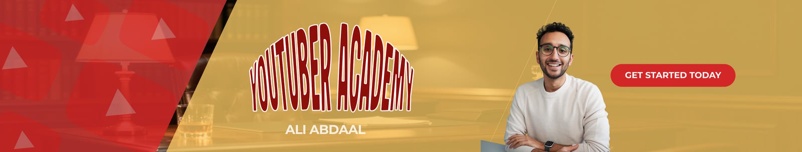 Part-Time YouTuber Academy banner