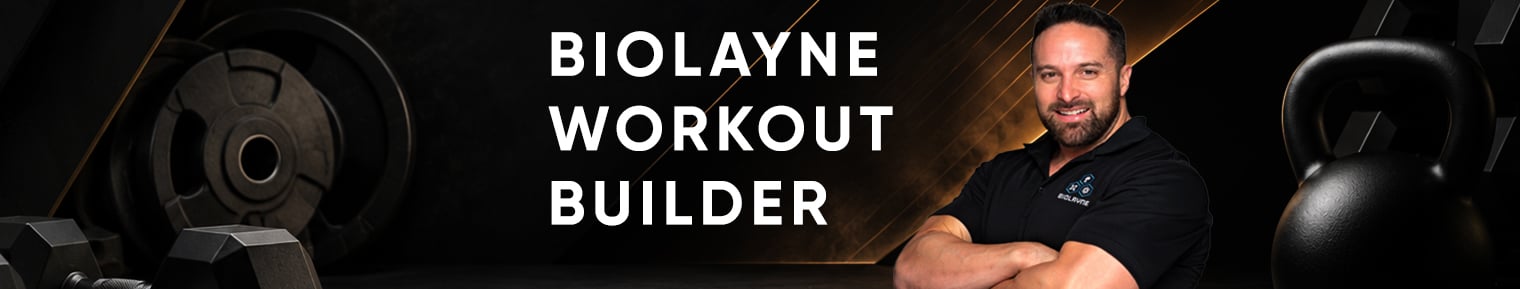 BioLayne Workout Builder banner
