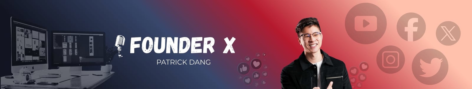 Founder X banner