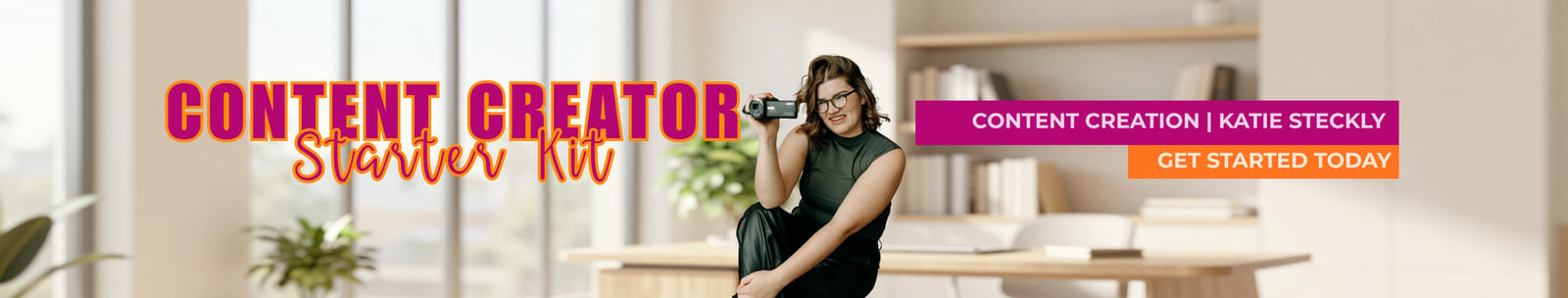 Content Creator Starter Kit banner