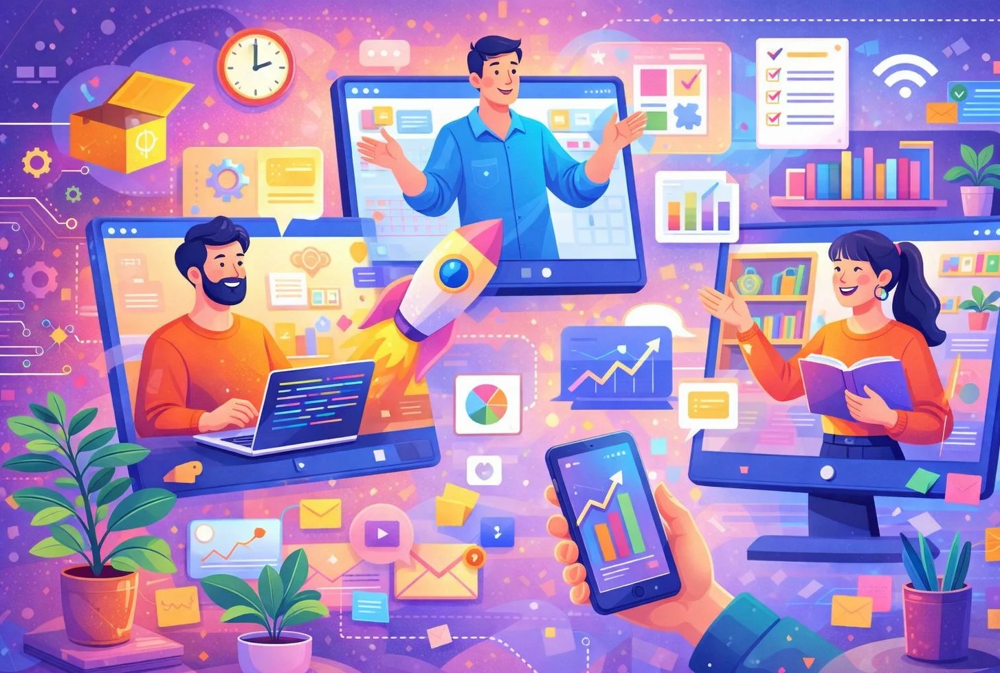 AI in Operations Management Transforming Business Operations banner