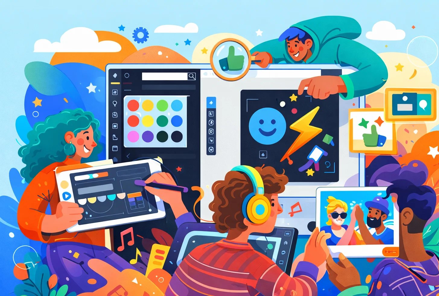 Canva For Beginners To Advance Design Creativity banner