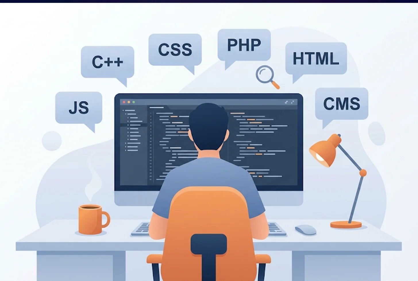 Coding for beginners:  ( HTML,CSS,JavaScript,Python,C# +AI ) banner