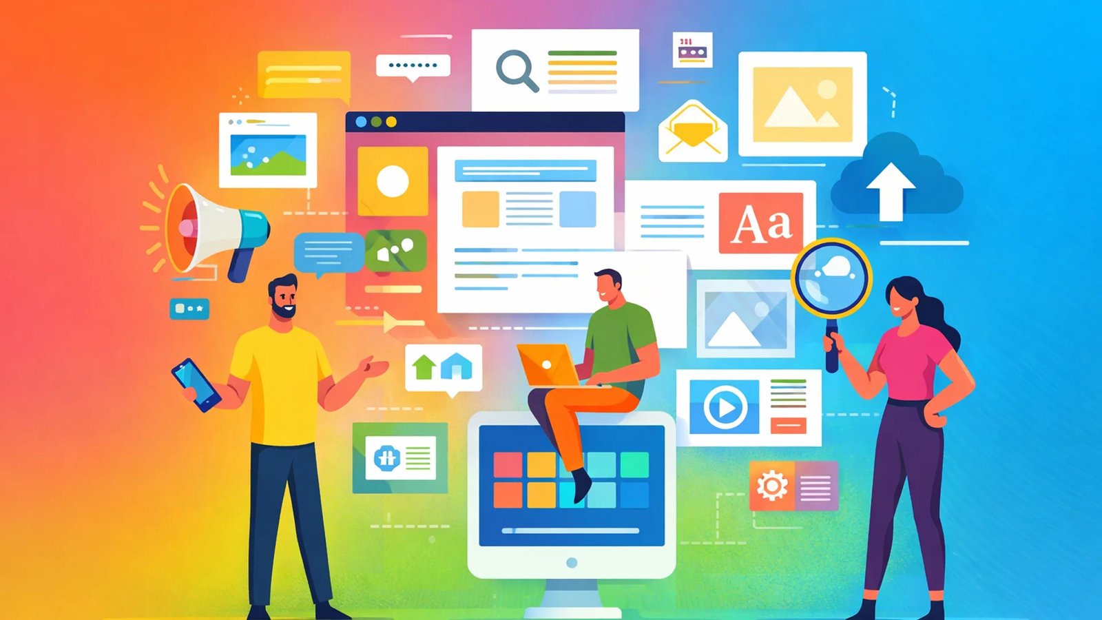 The Content Creation with ChatGPT, Gemini, Canva, & RankMath