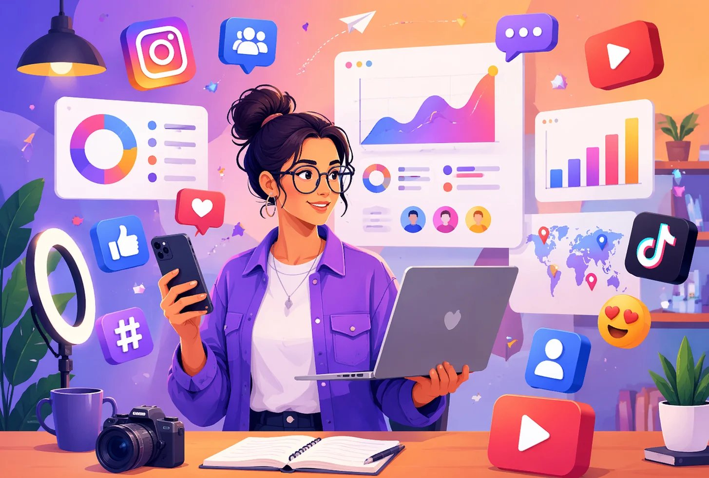 Social Media Growth Mastery: Ads, Traffic & More (UPDATED)
