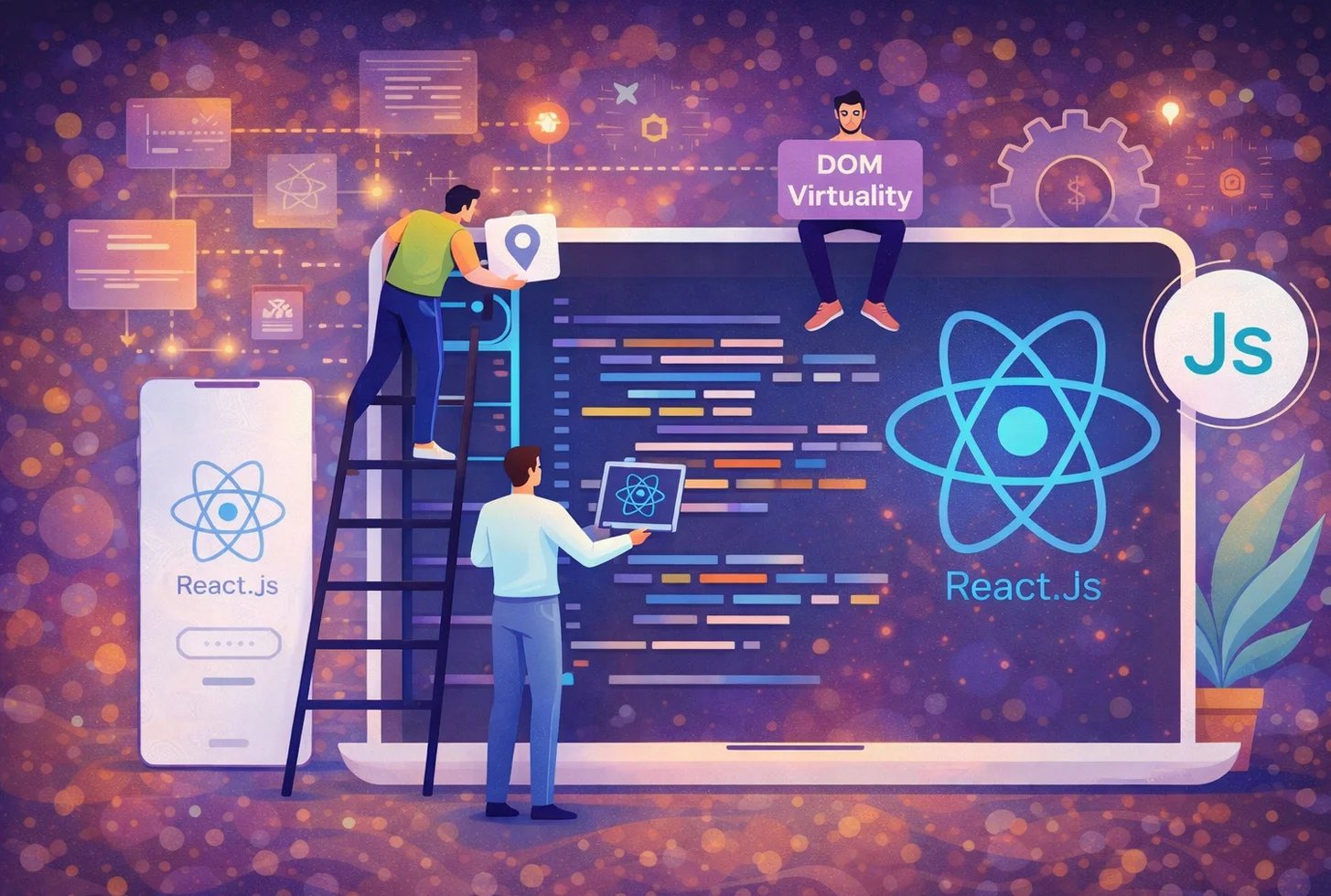 Full Stack Web Development HTML, CSS, Bootstrap and React JS
