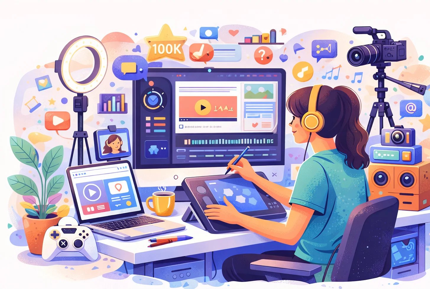 Graphic Design and AI Masterclass for Beginners banner