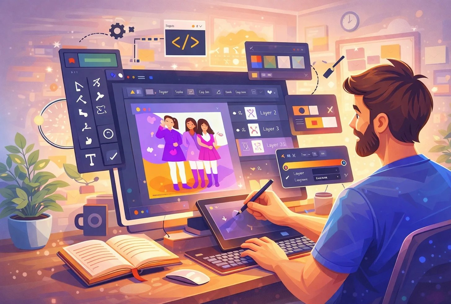 The Complete Graphic Design Theory for Beginners Course banner