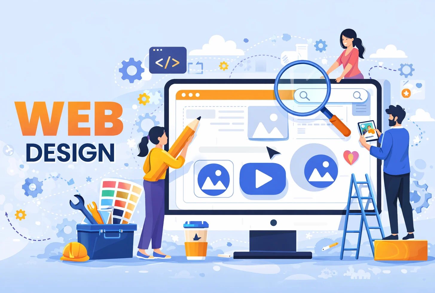 Responsive Design HTML CSS Web design - Dreamweaver CC banner