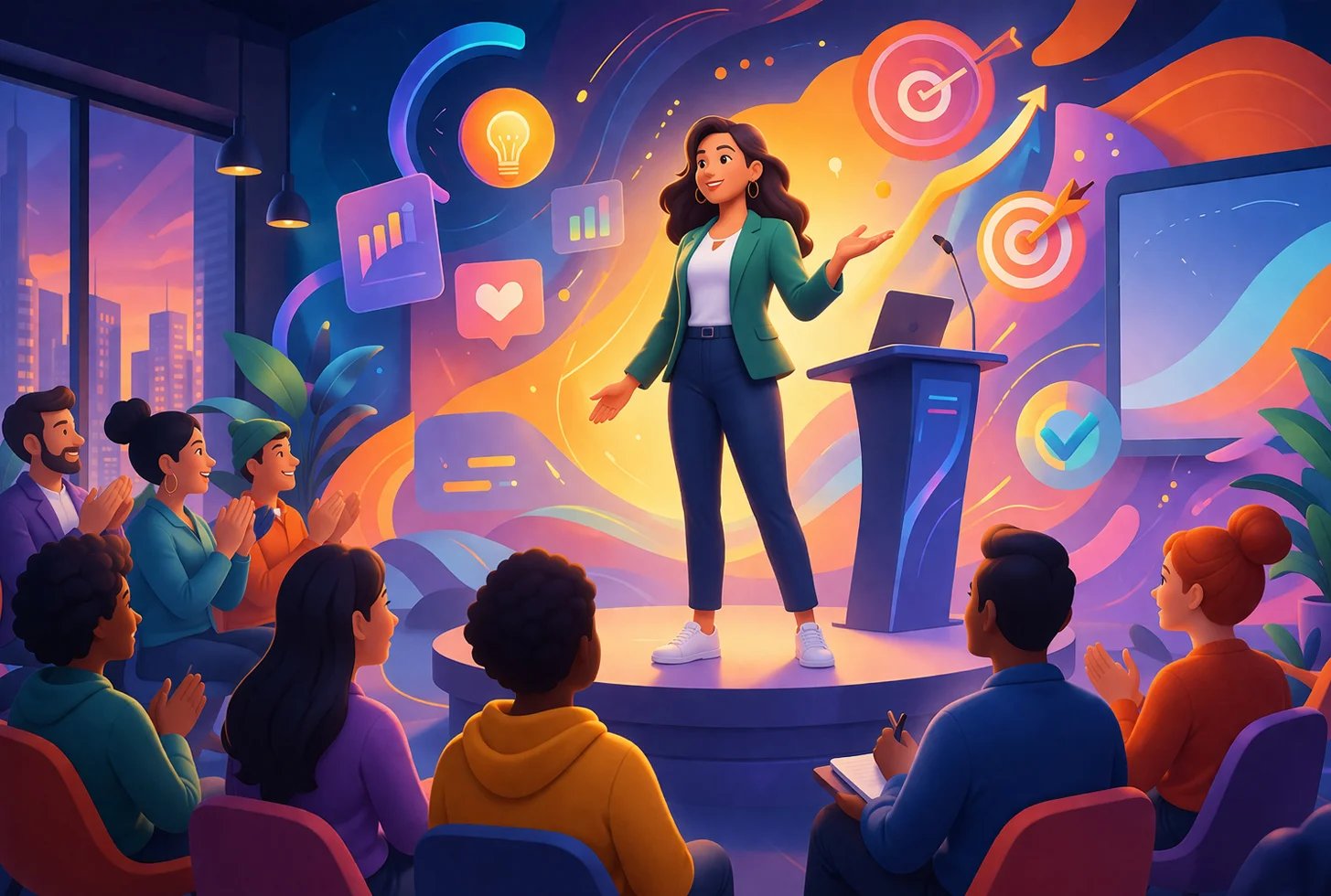 Public Speaking & Presentation Skills with AI Coaching