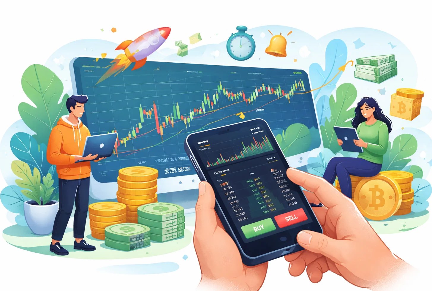Stock Market from Scratch for Complete Beginners banner