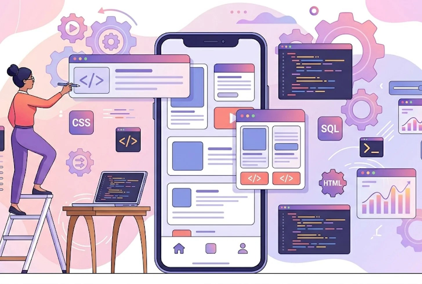 Mobile App Development for Beginners (Swift 3, iPhone iOS10) banner
