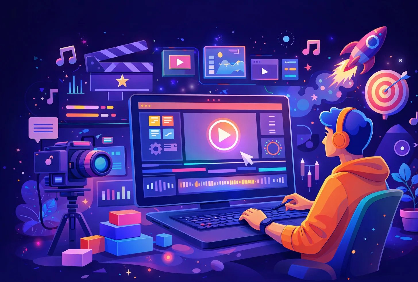 Making a Flat Motion Graphics Project