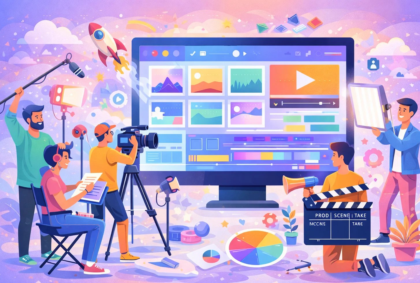 Professional Project Based Graphics Design & Video Editing