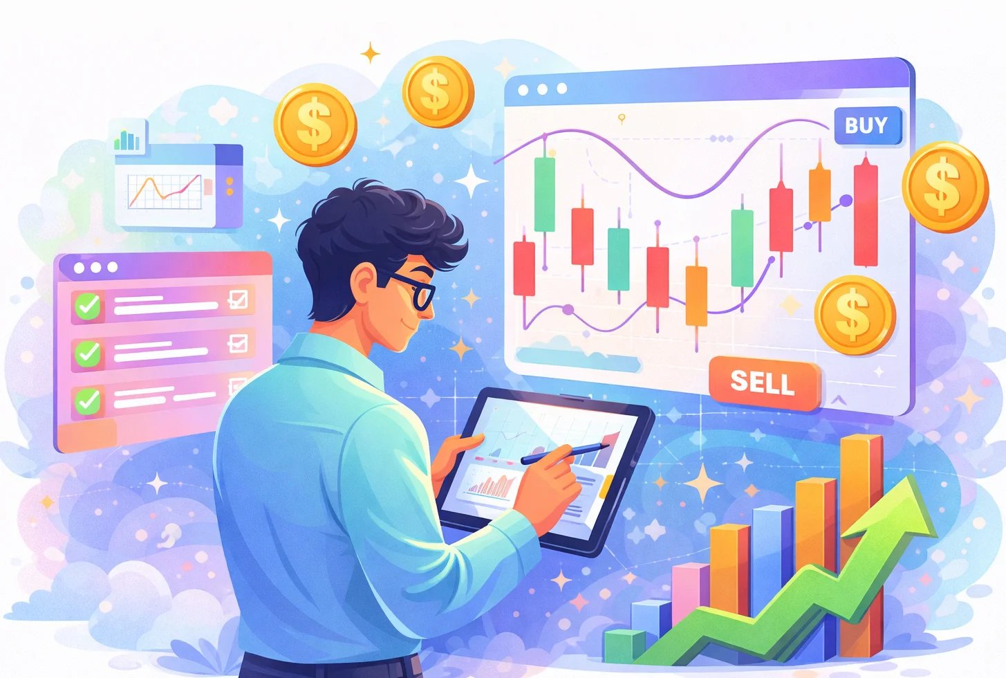 Advance Stock Momentum Trading Technical Analysis Work Tools banner