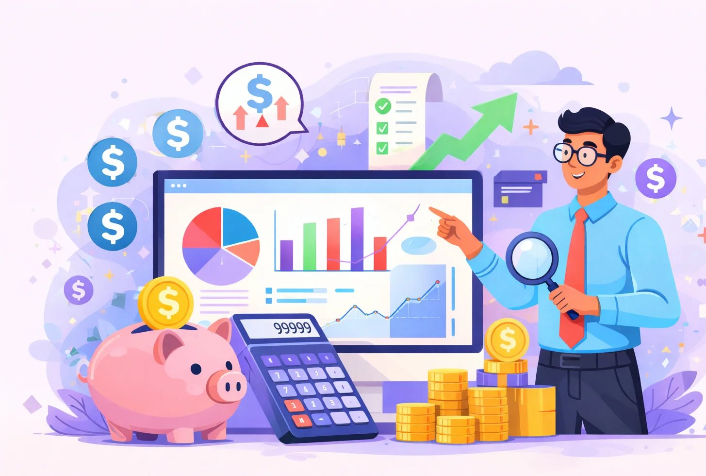 The Core Four of Personal Finance including Recession Basics banner