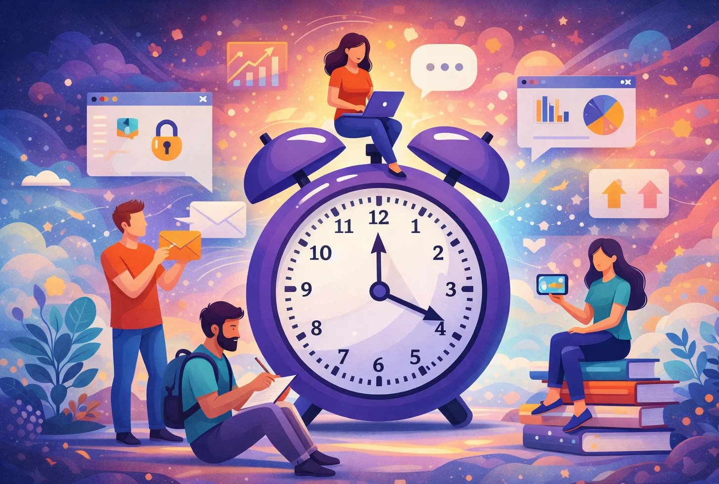 Time Management Mastery: 10X Your Time, Join the New Rich banner
