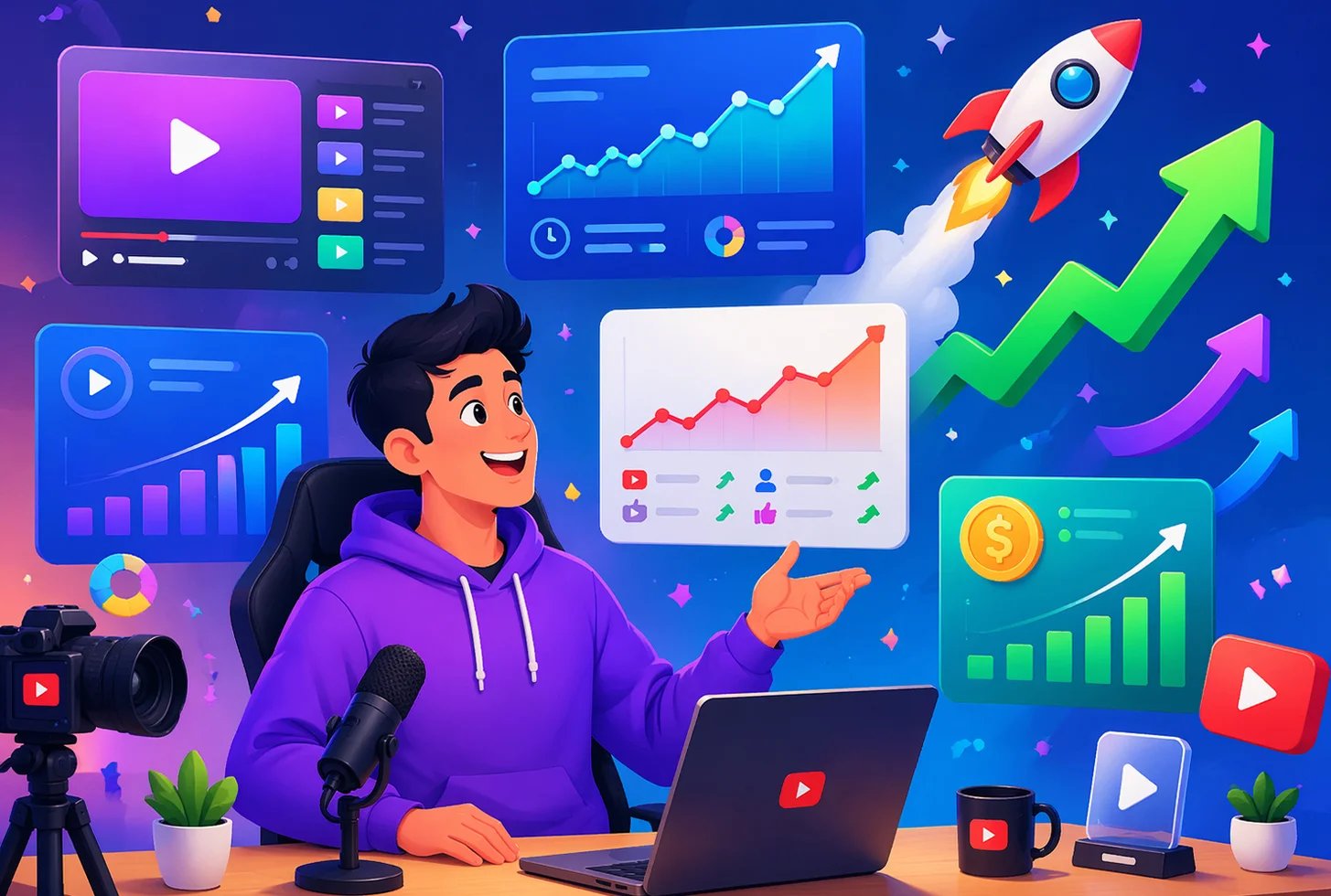 1M YouTube Subscribers Strategies and AI Tools