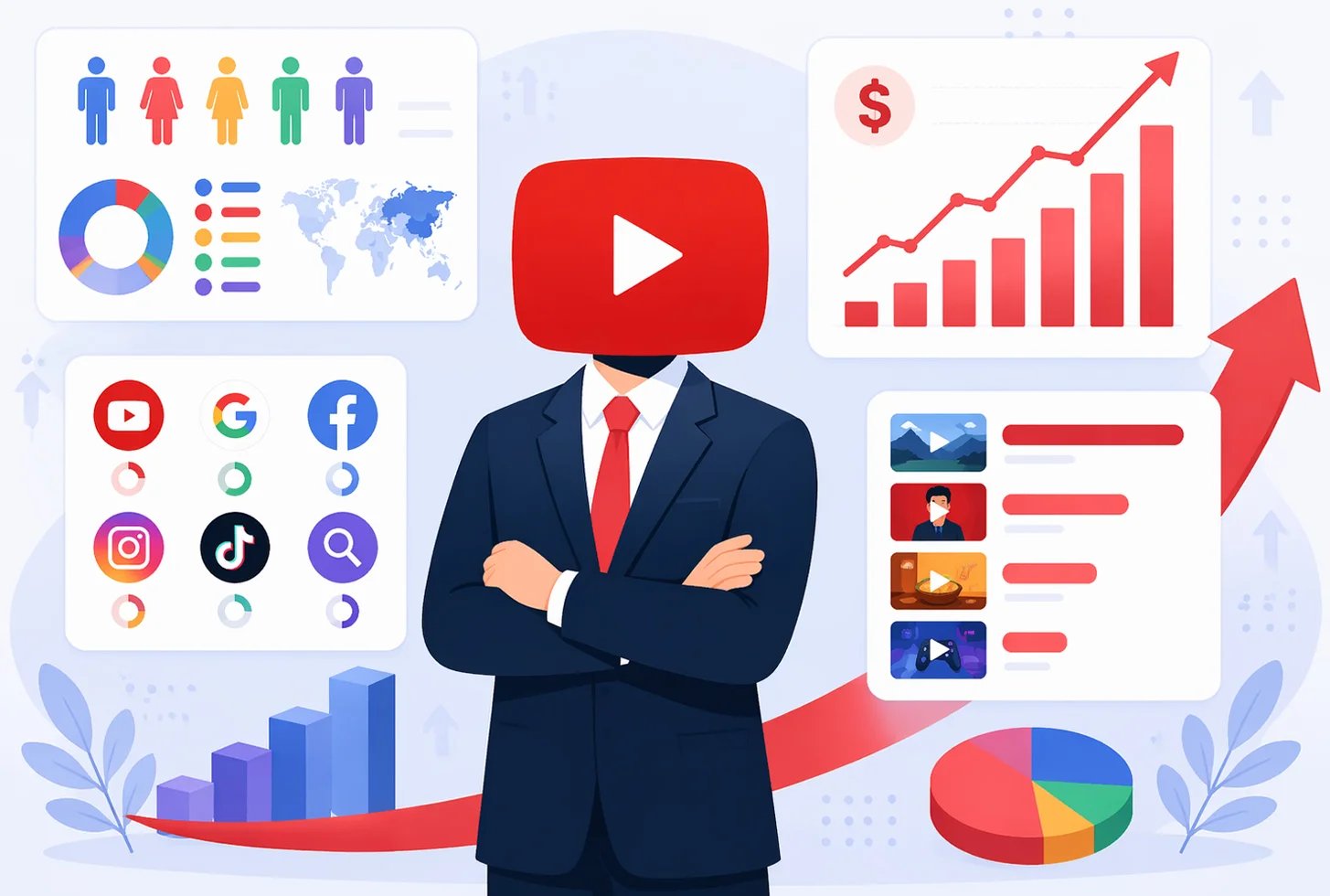 YouTube Audience Growth: Quickly Grow a YouTube Channel 2025 banner