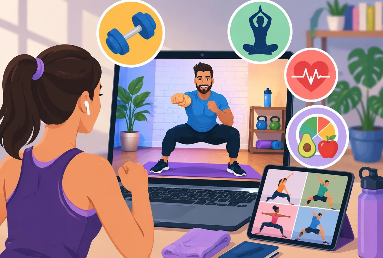 Zhembrovskyy online workout & dance studio banner