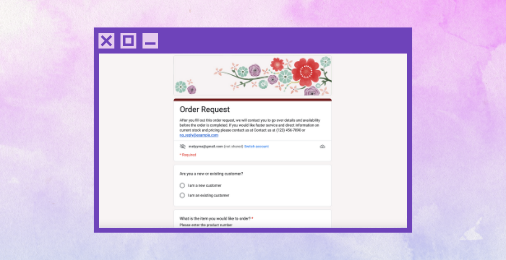 Cover image for How to Create Order Forms on Google Forms