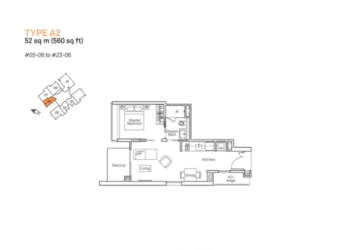 Cube 8 – floor plan